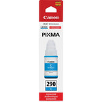 New, Pre-Owned - Canon GI-290 High Yield Cyan Ink Bottle, 1598C001