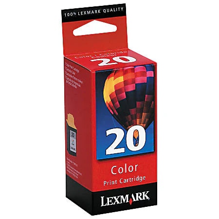 New, Pre-Owned - Lexmark 20 Standard Yield Color Inkjet Cartridge, 15M0120