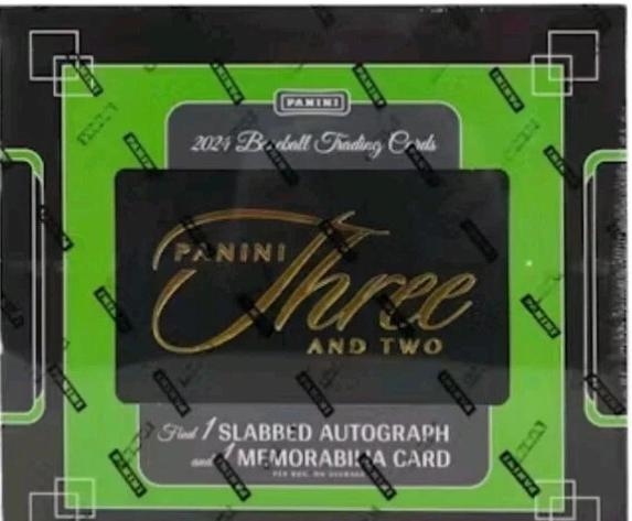 2024 Panini Three and Two Baseball Hobby Box