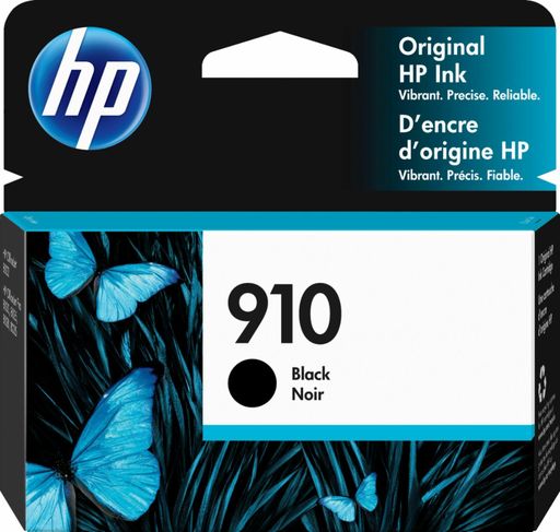 New, Pre-Owned - HP 910 Black (3YL61AN) Standard Yield Ink Cartridge