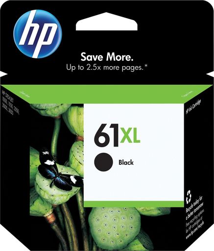 New, Pre-Owned - HP 61XL Black (CH563WN) Ink Cartridge