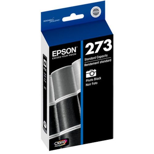 New, Pre-Owned - Epson 273 Photo Black Ink Cartridge