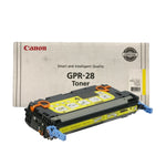 New, Pre-Owned - Canon GPR-28 Standard Yield Yellow Toner Cartridge,1657B004