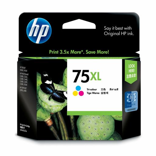 New, Pre-Owned - HP 75XL (CB338WN) Color Ink Cartridge