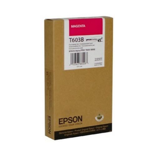 New, Pre-Owned - Epson T603B00 220ml Magenta Ink Cartridge