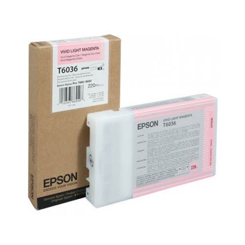 New, Pre-Owned - Epson T6036 Light Magenta Ink Cartridge