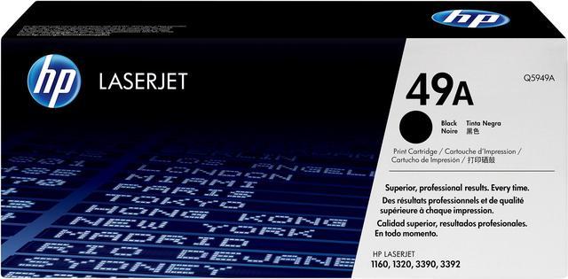 New, Pre-Owned - HP 49A Standard Yield Black LaserJet Toner Cartridge, Q5949A