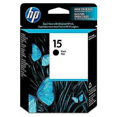 New, Pre-Owned - HP 15 (C6615DN) Black Ink Cartridge