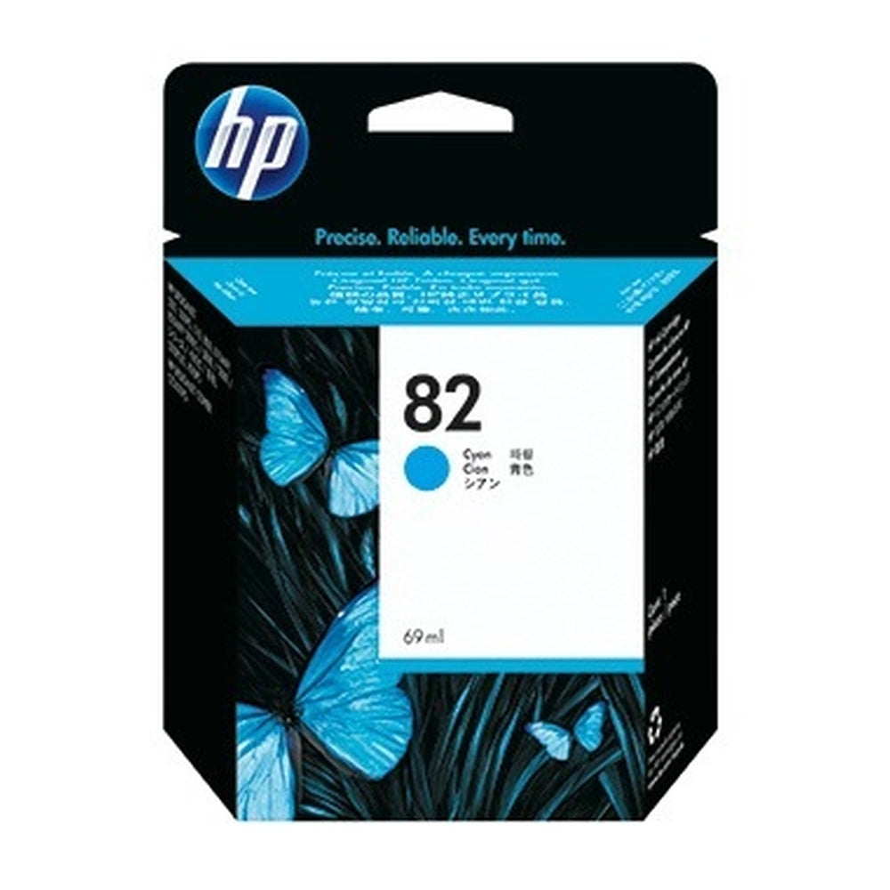 New, Pre-Owned - HP 82 69-ml (C4911A) Cyan Ink Cartridge