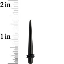 2G Black UV Acrylic Straight Taper Set