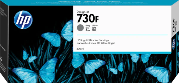 New, Pre-Owned - HP 730F High Yield Gray Ink Cartridge, 1XB29A