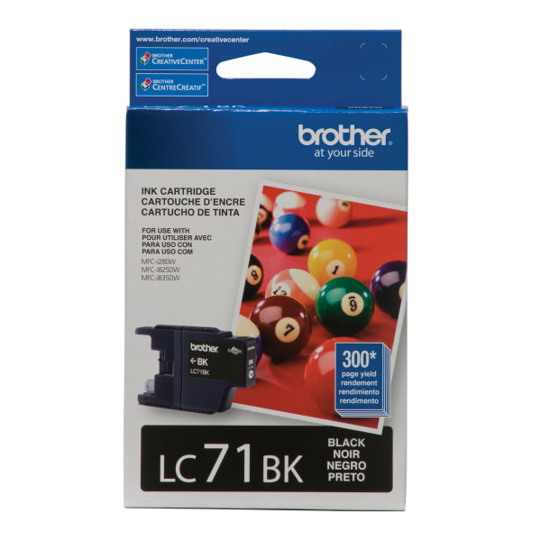 New, Pre-Owned - Brother LC71 Black Ink Cartridge