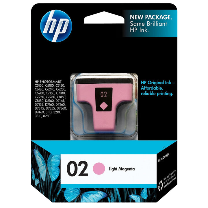 New, Pre-Owned - HP 02XL (C8776WN) Light Magenta Ink Cartridge