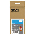 New, Pre-Owned - Epson 788XXL Extra High Yield Cyan Ink Cartridge, C13T78820