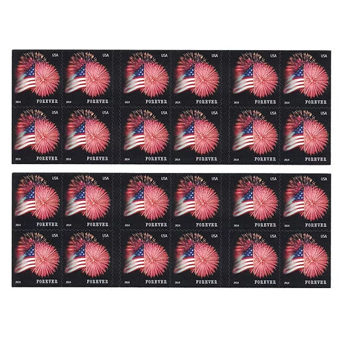 2014 Star-Spangled Banner Forever postage stamps, 100 count