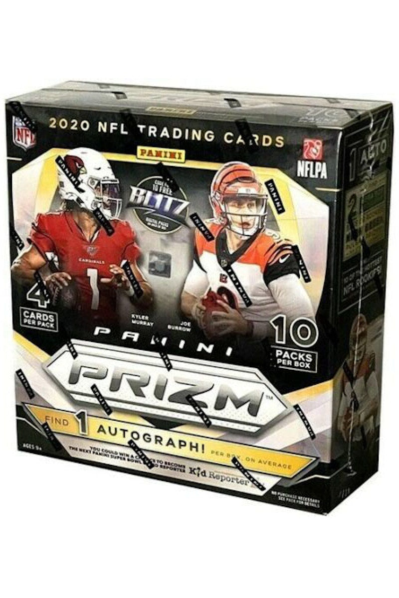 2020 Panini Prizm Football Mega Box - Neon Green