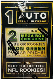 2020 Panini Prizm Football Mega Box - Neon Green