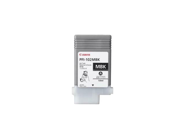 New, Pre-Owned - Canon PFI-102 130mL Matte Black Ink Cartridge