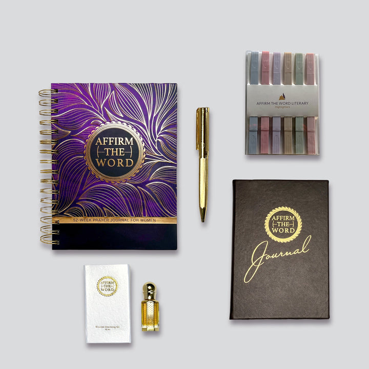 52 week Journal, Notebook & Oil Starter Mega Bundle