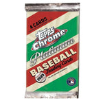 2025 Topps Chrome Platinum Baseball Blaster Pack (4 Cards)