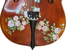 Rose Delight Cello Outfit | Pearl & Crystal Tailpiece, Brazilwood Bow & Case