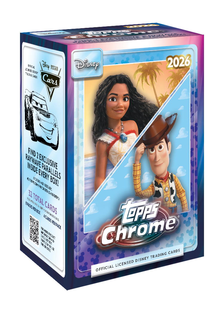 2026 Topps Chrome Disney Blaster Box