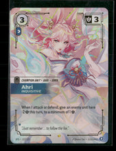 Ahri Inquisitive Overnumbered #227/221 - Riftbound