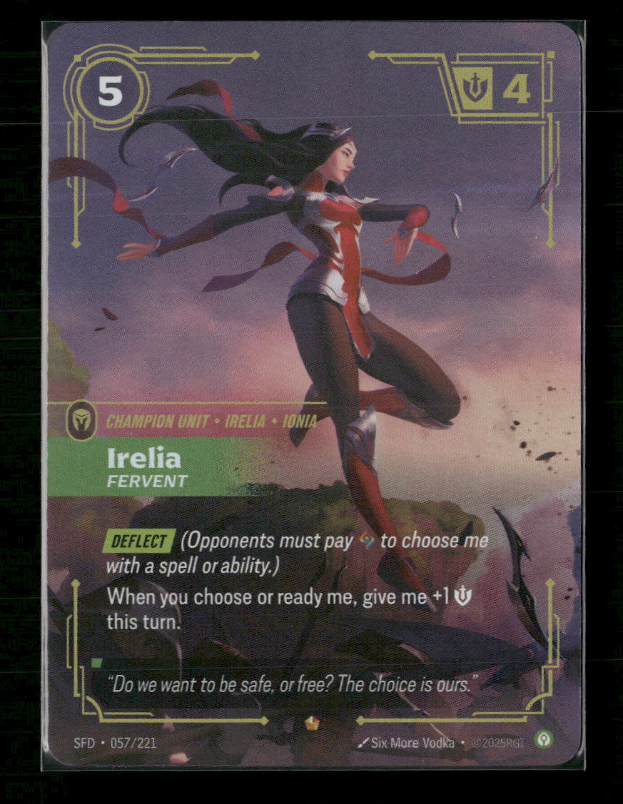 Irelia #057/221 Legendary - Riftbound
