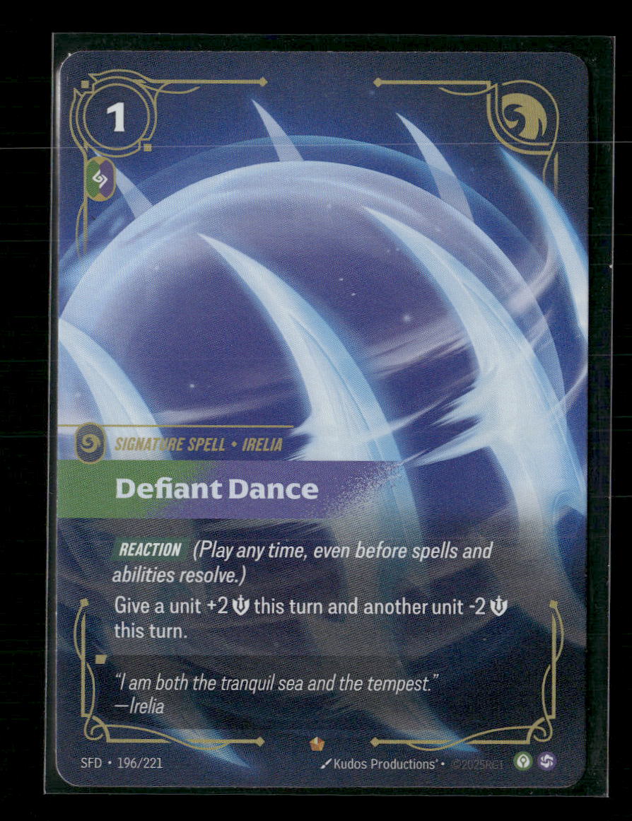 Defiant Dance #196/221 - Riftbound