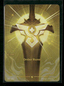 Order Rune #R06a Foil - Riftbound Spiritforged