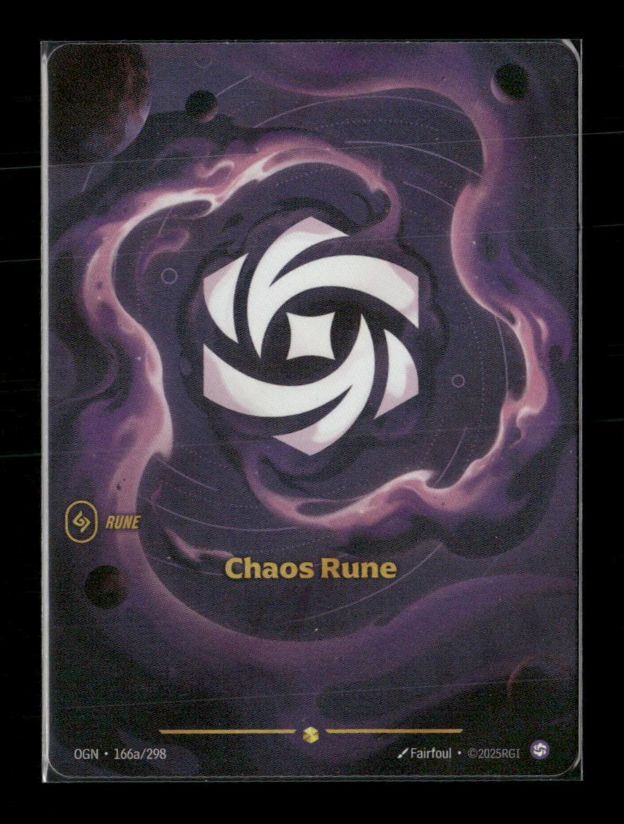 Chaos Rune #166a/298 - Riftbound Origins