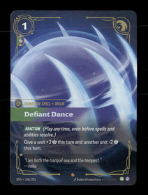Defiant Dance #196/221 - Riftbound Spiritforged