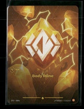 Body Rune #R04a Foil Rare - Riftbound Spiritforged
