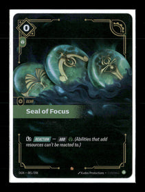 Seal of Focus #081/298 - Riftbound Origins