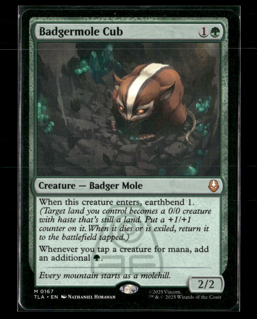 Badgermole Cub #0167 - Magic: The Gathering