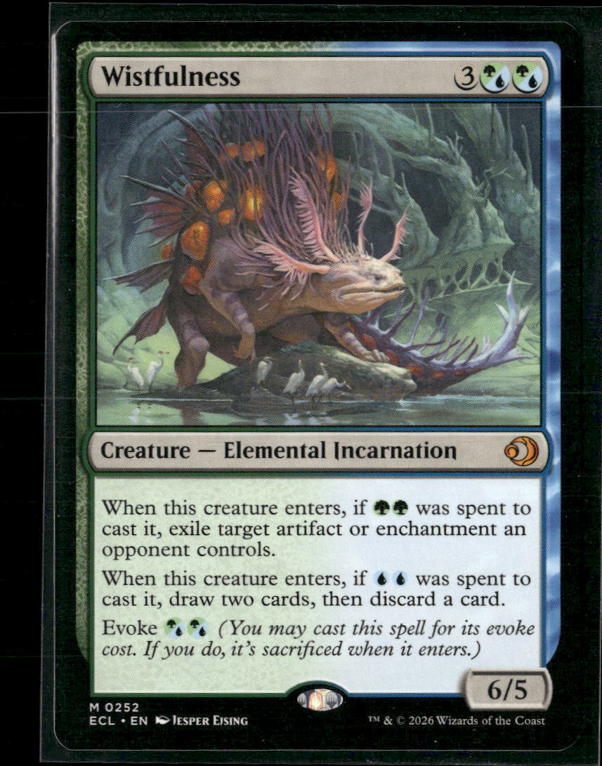 Wistfulness #0252 Mythic Rare - Magic: The Gathering Elemental Clash