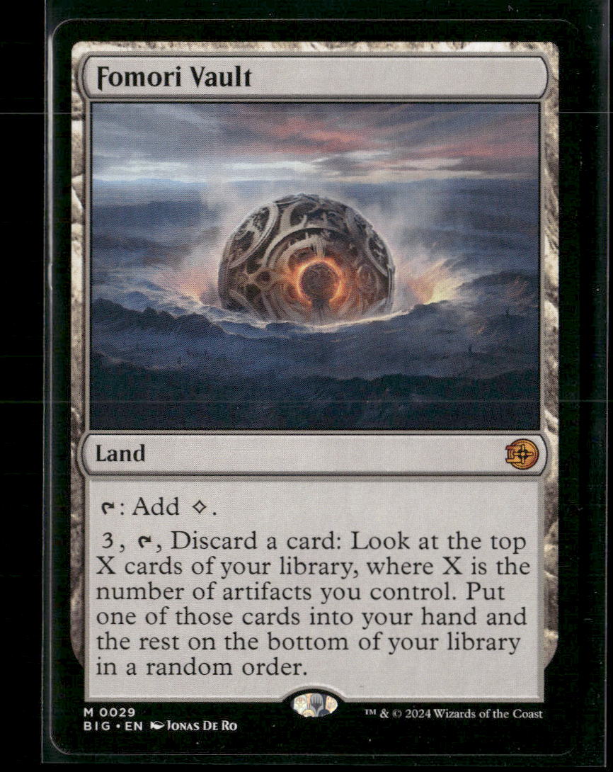Fomori Vault #0029 Mythic Rare - Magic: The Gathering The Big Score