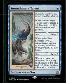 Stormchaser's Talent #0075 Rare - Magic: The Gathering Bloomburrow