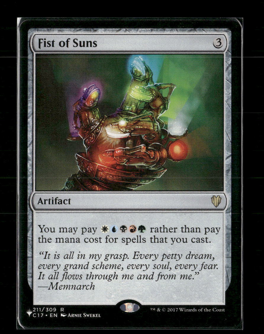 Fist of Suns #211/309 Rare - Magic: The Gathering Commander 2017
