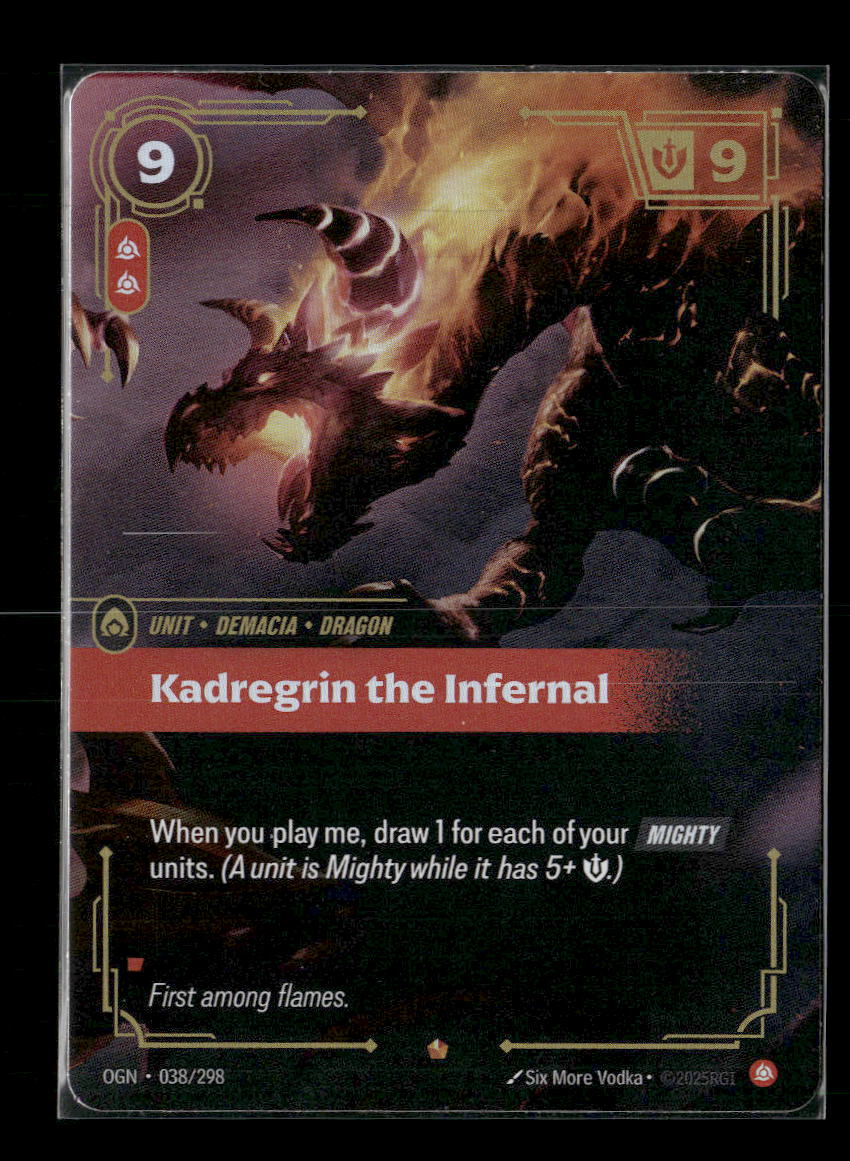 Kadregrin the Infernal #038/298 Epic - Riftbound Origins