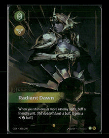 Leona - Radiant Dawn (Overnumbered) #306/298 Showcase - Riftbound Origins