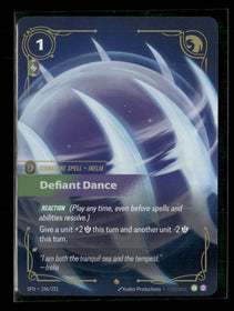 Defiant Dance #196/221 Epic - Riftbound Spiritforged
