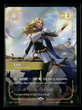 Lux - Crownguard #014/024 Foil - Riftbound Organized Play Promotional Cards