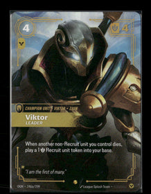 Viktor, Leader #246a/298 Holofoil Showcase - Riftbound Origins