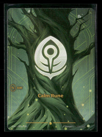 Calm Rune #042a/298 Holofoil Showcase - Riftbound Origins