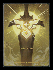 Order Rune #214a/298 Holofoil Showcase - Riftbound Origins