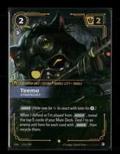 Teemo, Strategist #121a/298 Holofoil Showcase - Riftbound Origins