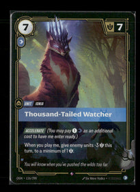 Thousand-Tailed Watcher #116/298 Holofoil Rare - Riftbound Origins