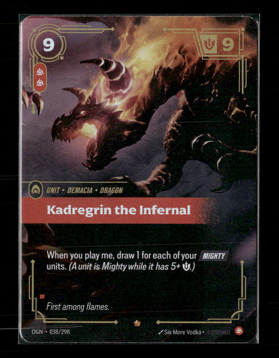 Kadregrin the Infernal #038/298 Epic - Riftbound Origins