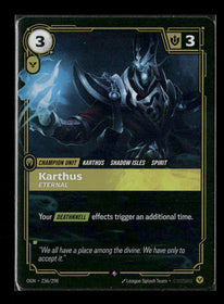 Karthus, Eternal #236/298 Holofoil Rare - Riftbound Origins